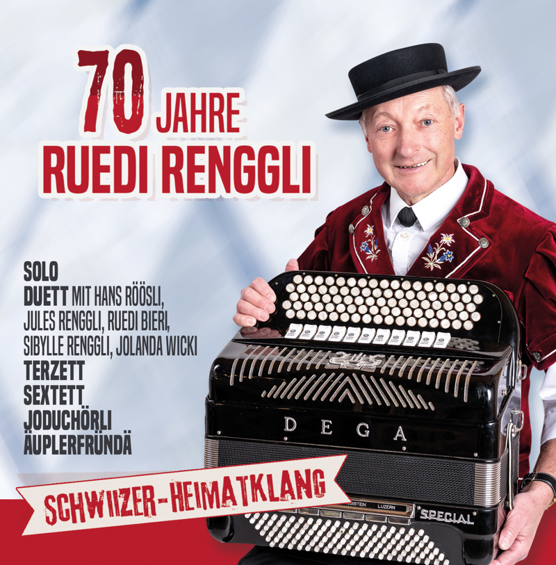 Cover, 70 Jahre Ruedi Renggli